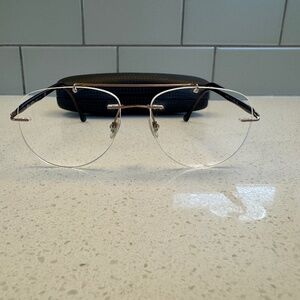 Women’s Ray-Ban RB 8749 rimless glasses